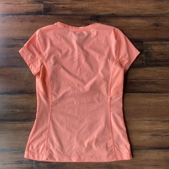 NWOT Peach Pink Tek Gear Workout Top Size Small - Picture 2 of 4
